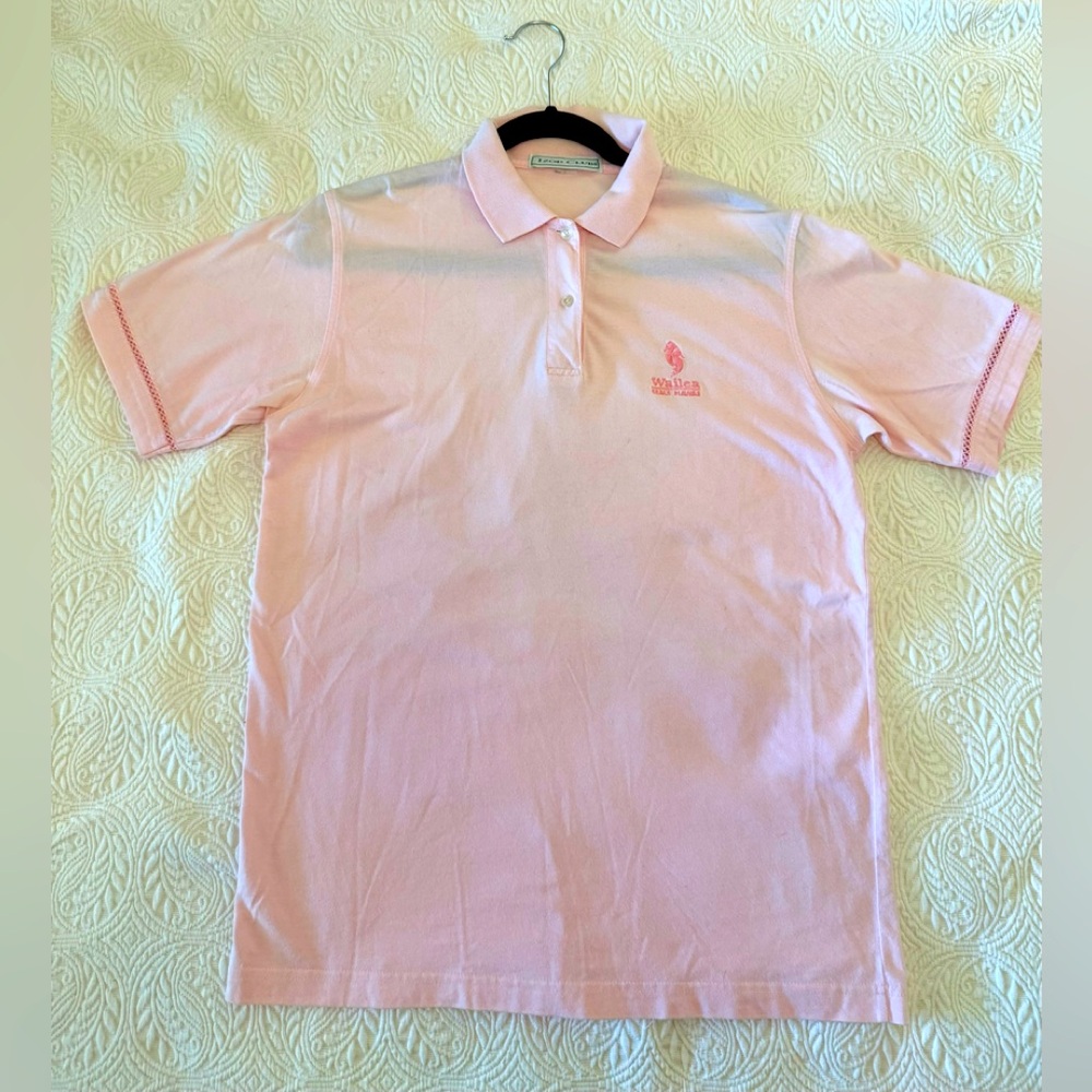 IZOD Pink Polo Shirt Wailea Maui Hawaii
